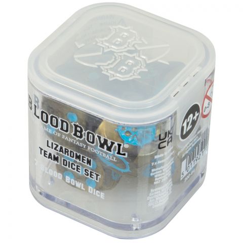 Blood Bowl: Lizardmen Team Dice Set